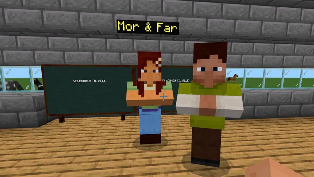 Forældre minecraft - Minelandet.dk